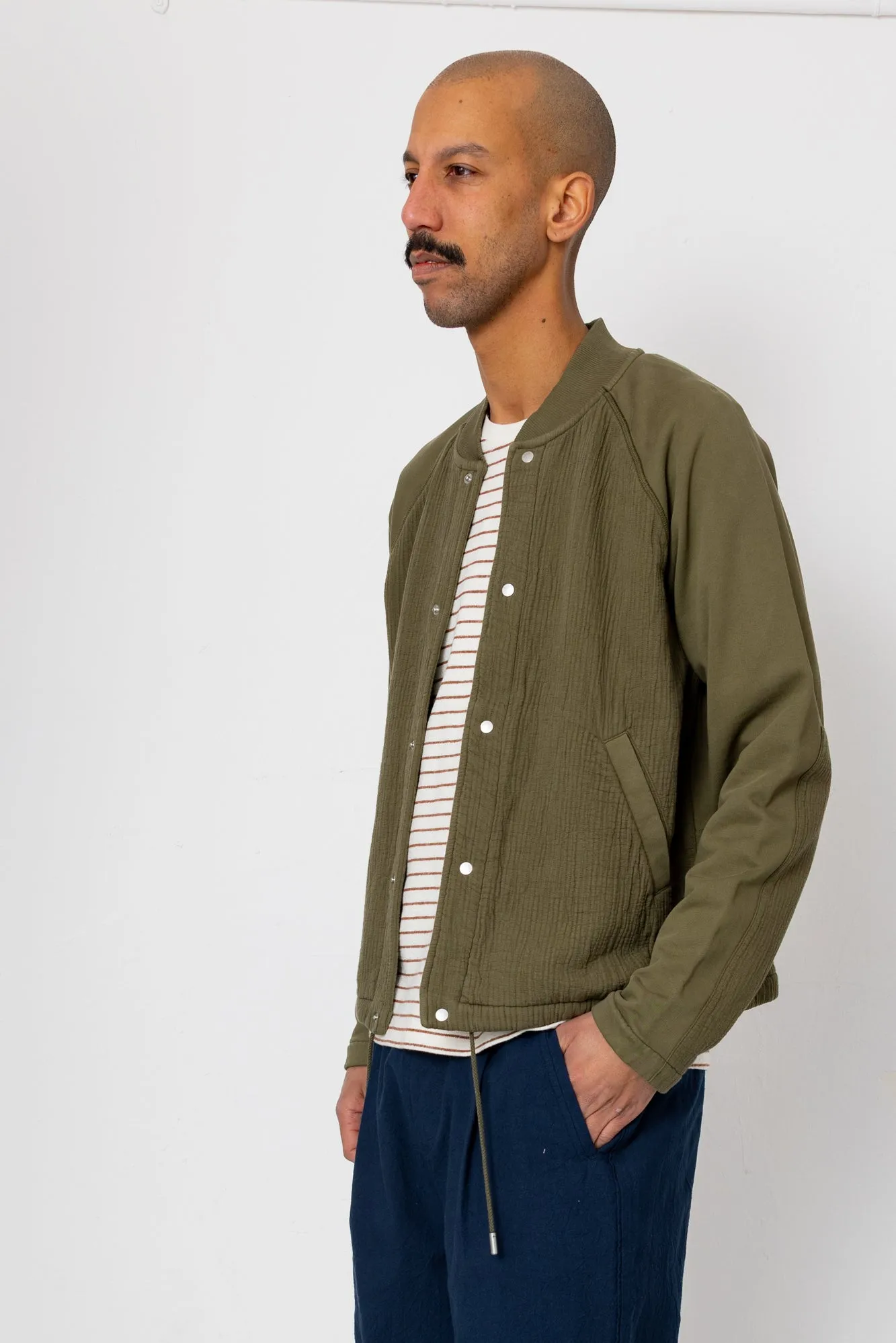 Signal Bomber - Dark Olive sold by Folk product image thumbnail 4