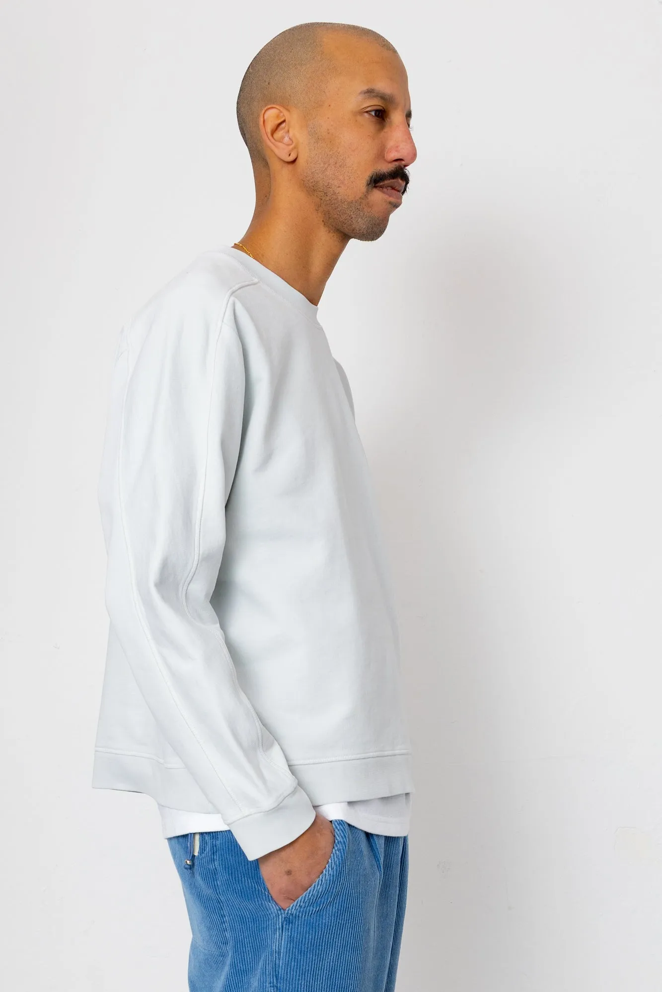 Prism Sweat - Light Blue Grey sold by Folk product image thumbnail 3