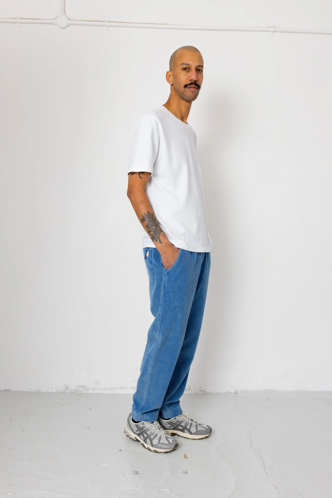 Short Sleeve Textured T-Shirt - White sold by Folk product image thumbnail 4