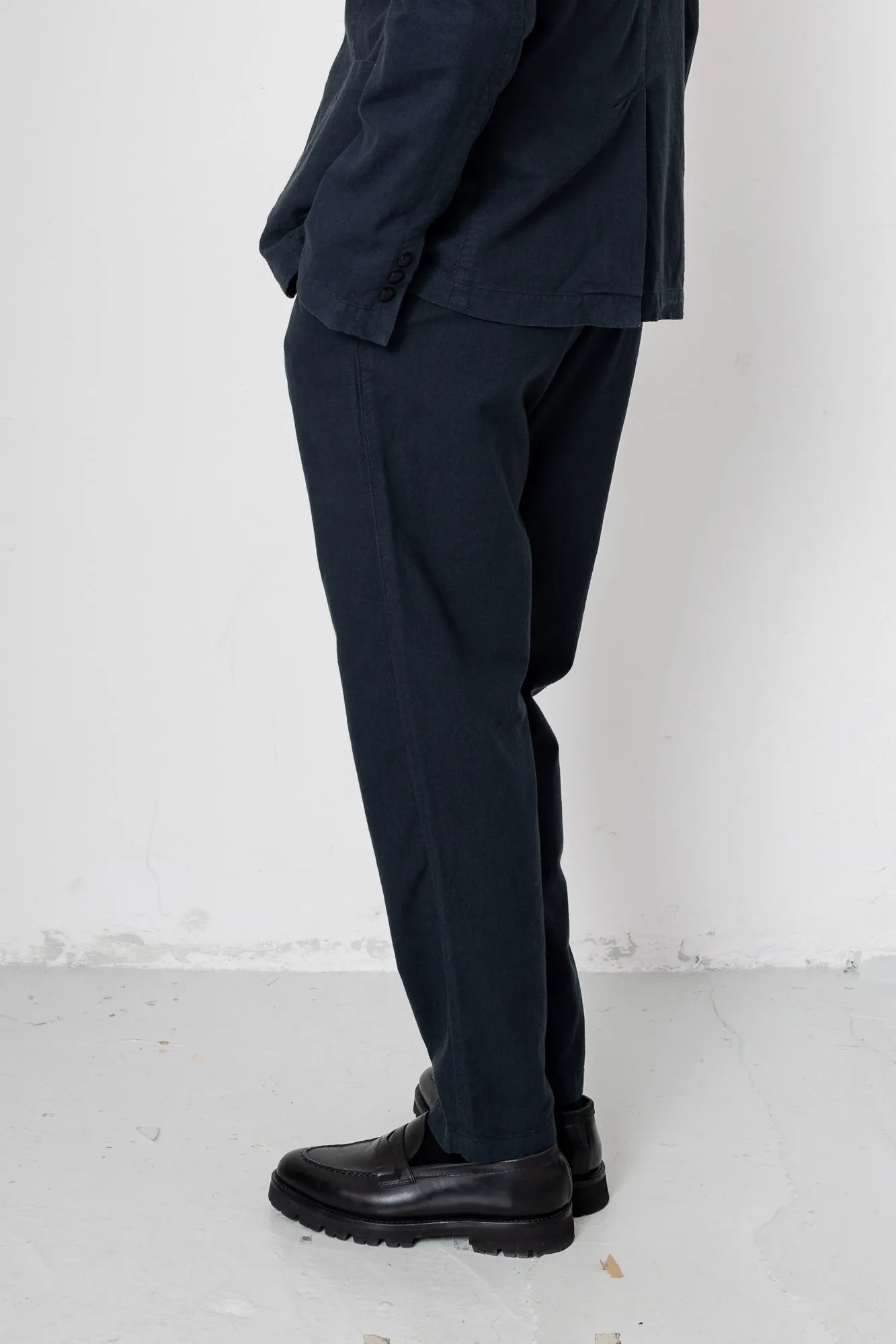 Cotton Linen Blazer - Soft Black sold by Folk product image thumbnail 5