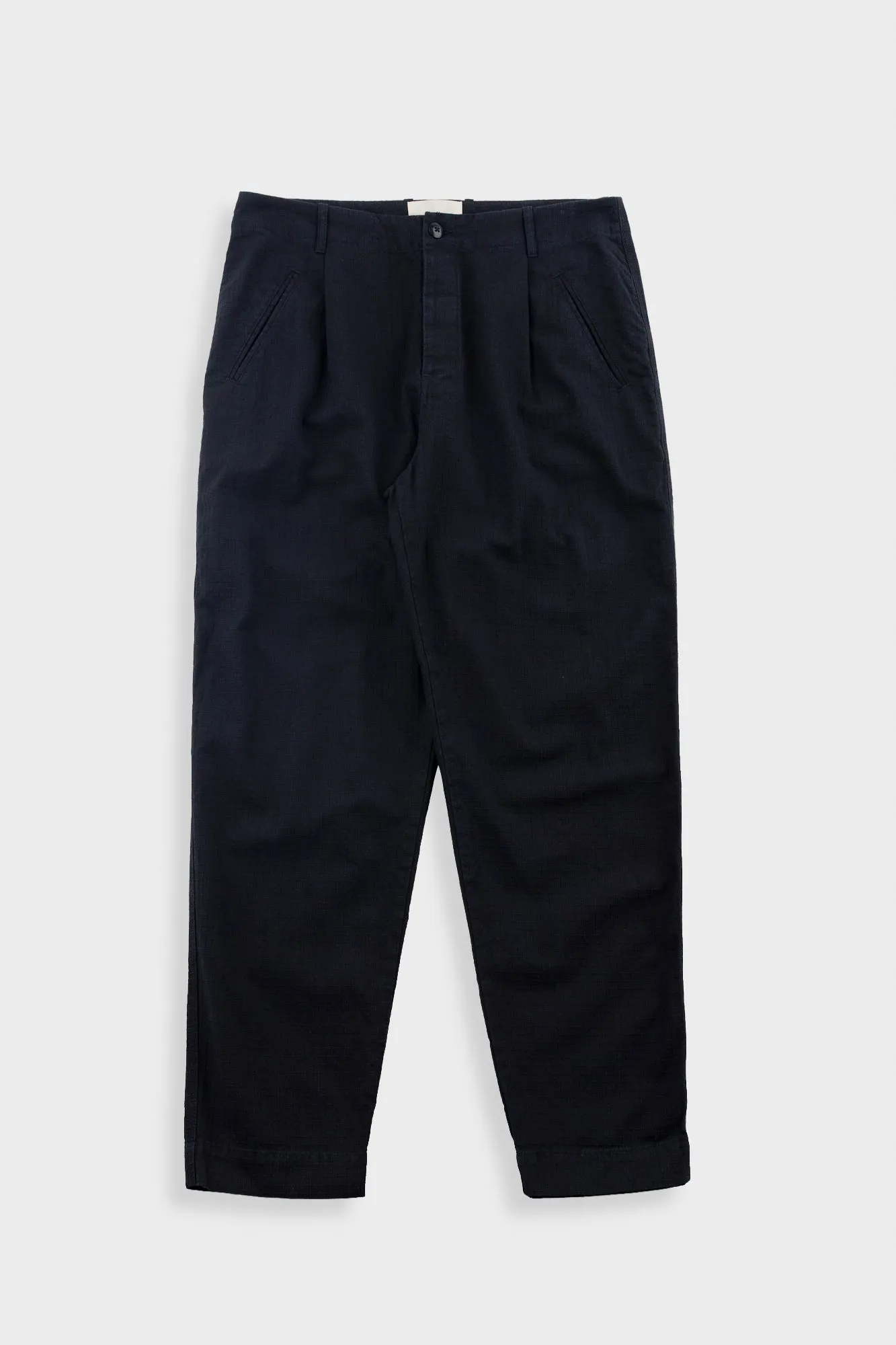 Assembly Pant - Black Chunky Ripstop sold by Folk