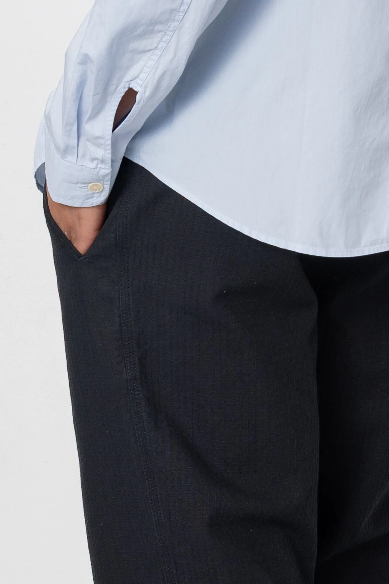 Assembly Pant - Black Chunky Ripstop sold by Folk product image thumbnail 4