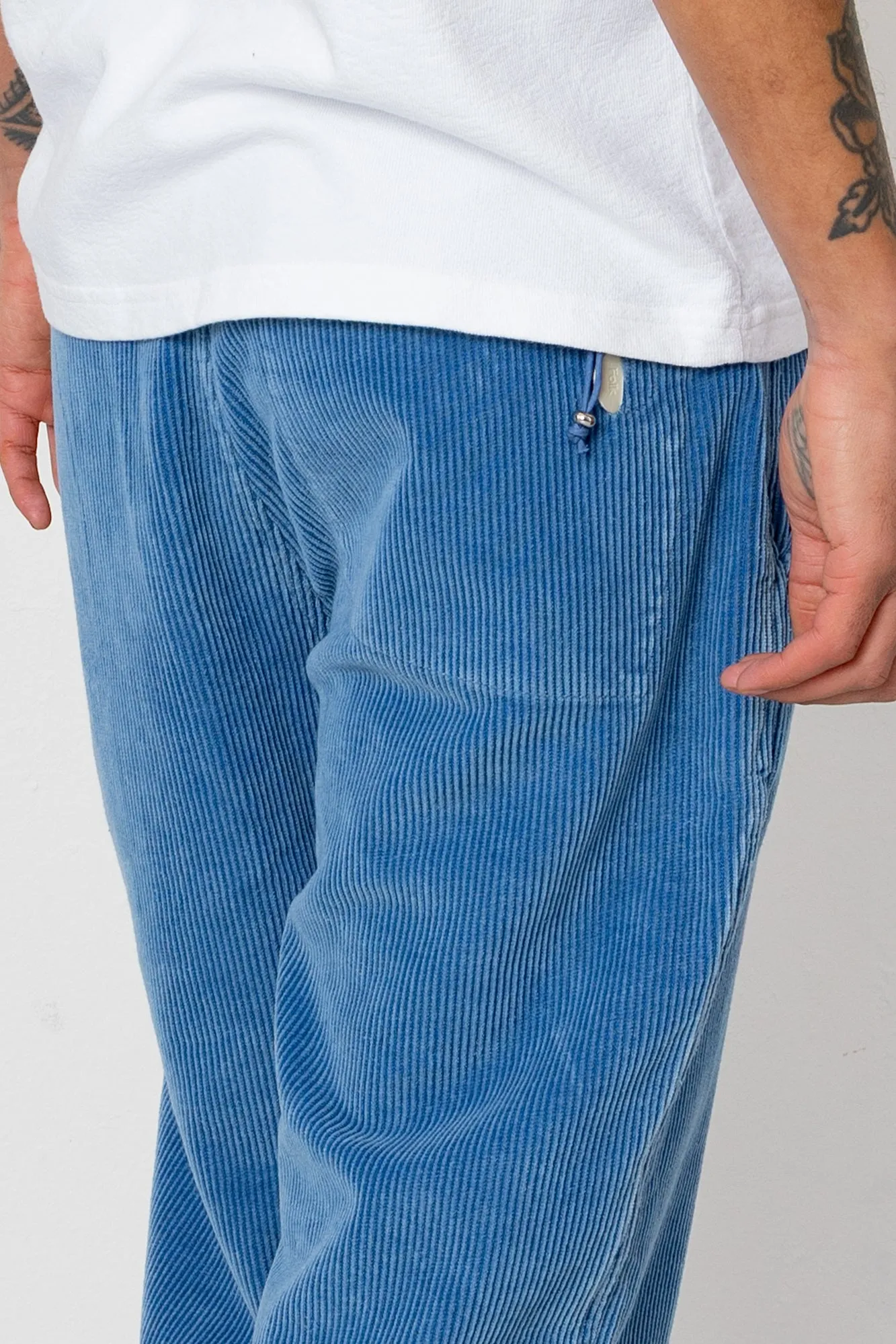 Signal Pant - Soft Blue Cord sold by Folk product image thumbnail 3
