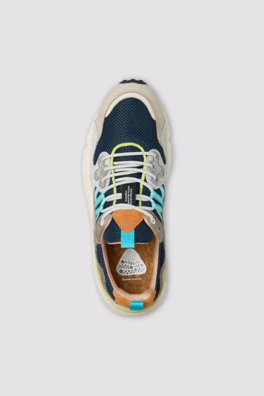 Flower Mountain | Yamano 3 Man - Light Grey / Navy made by Flower Mountain