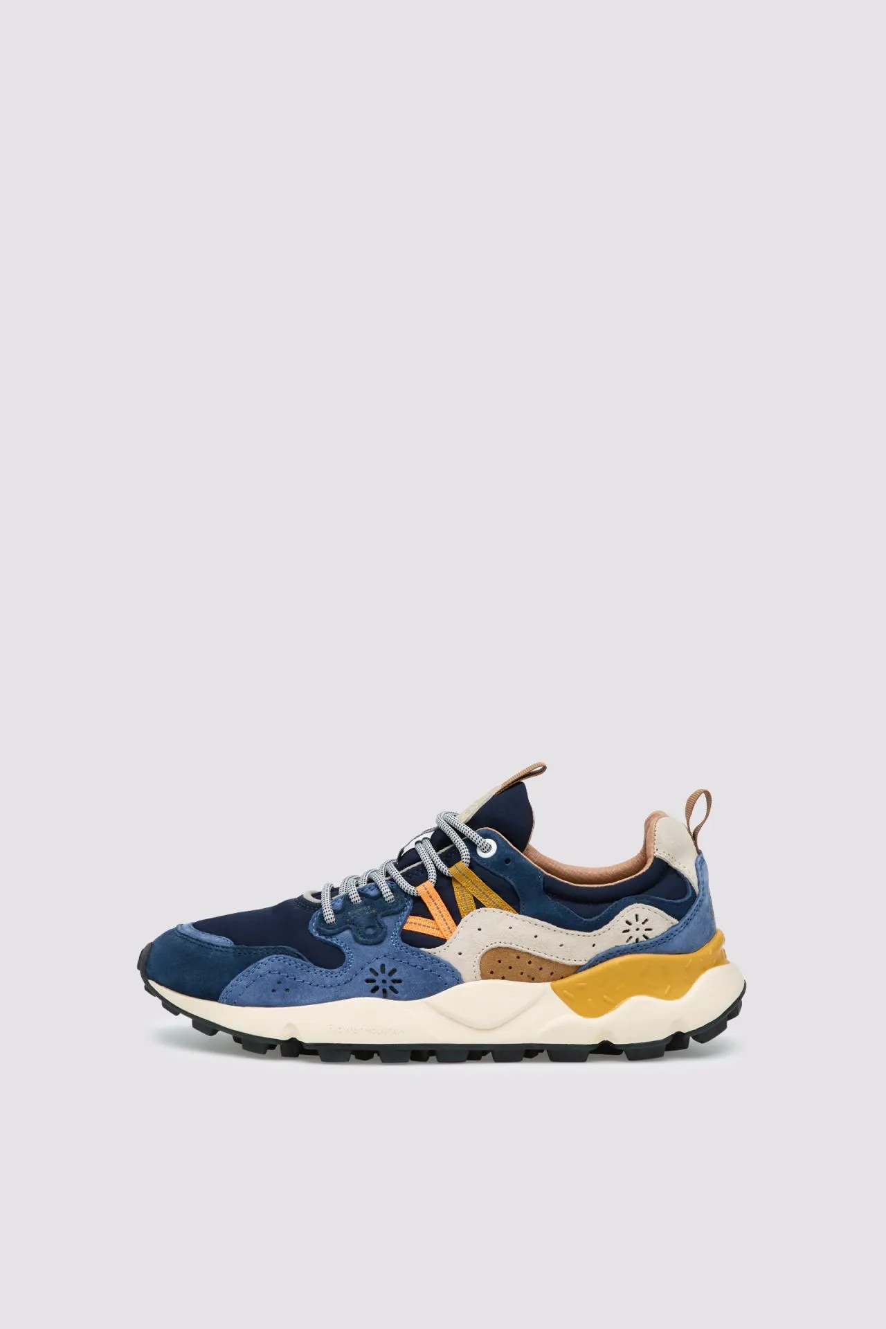 Flower Mountain | Yamano 3 Man - Navy / Light Navy sold by Folk