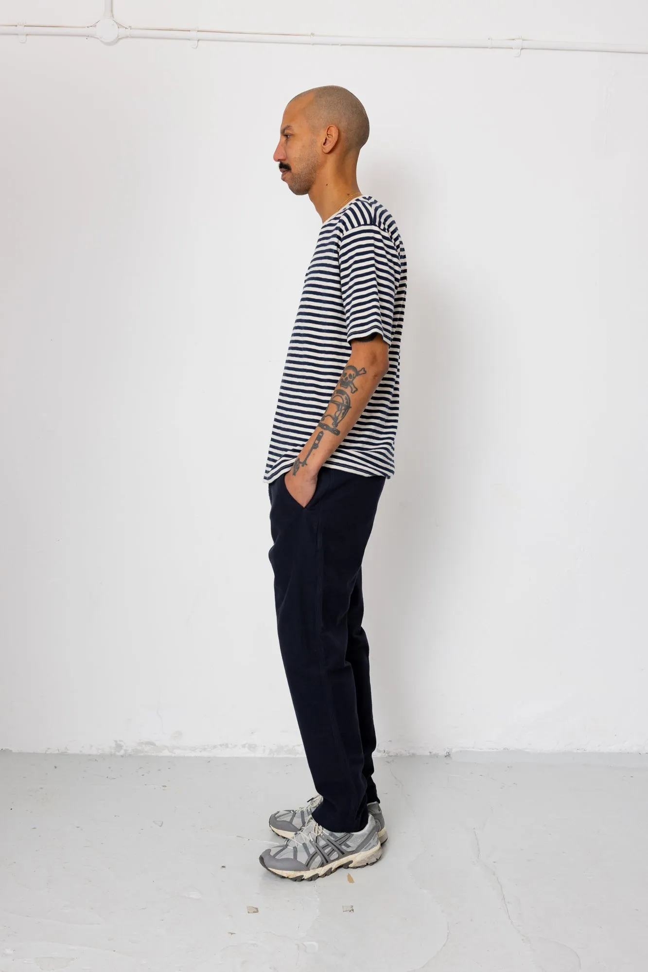 Lean Assembly Pant - Navy Moleskin sold by Folk product image thumbnail 4