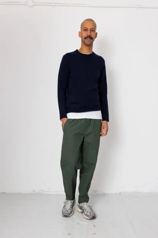 Drawcord Assembly Pant - Olive Ripstop made by Folk