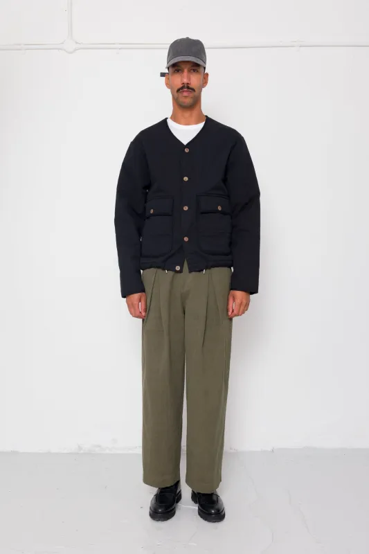 Lightweight Liner Jacket - Black made by Folk