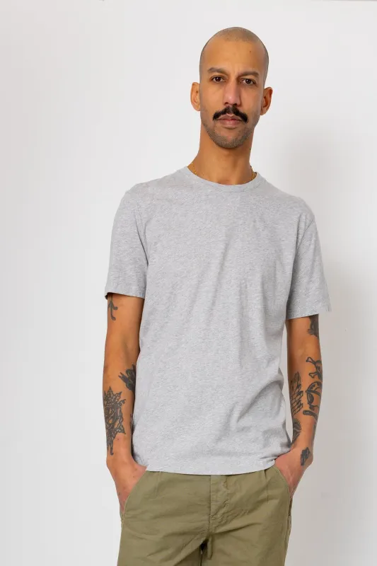 Assembly T-Shirt - Light Grey Melange sold by Folk