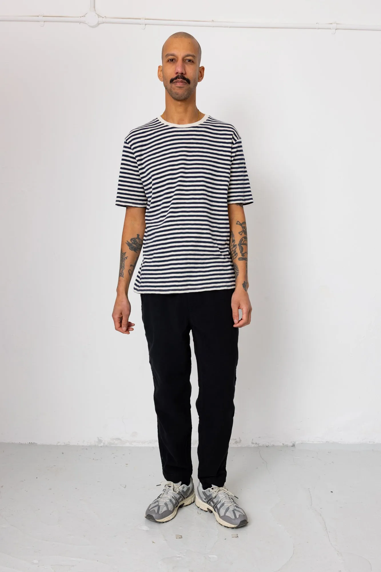 Assembly Pant - Black Moleskin sold by Folk