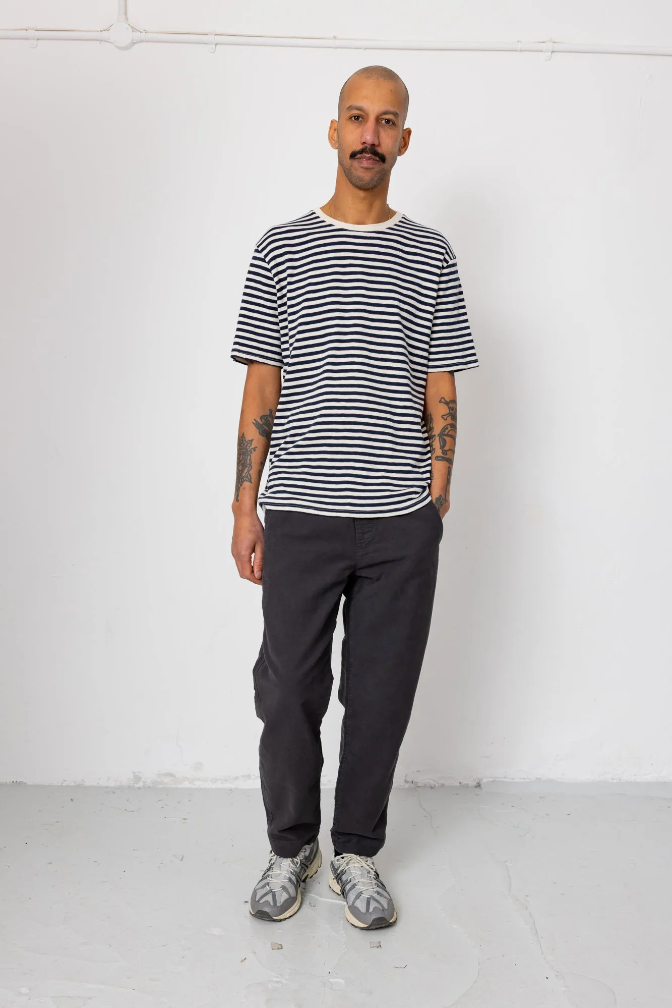 Assembly Pant - Charcoal Moleskin sold by Folk