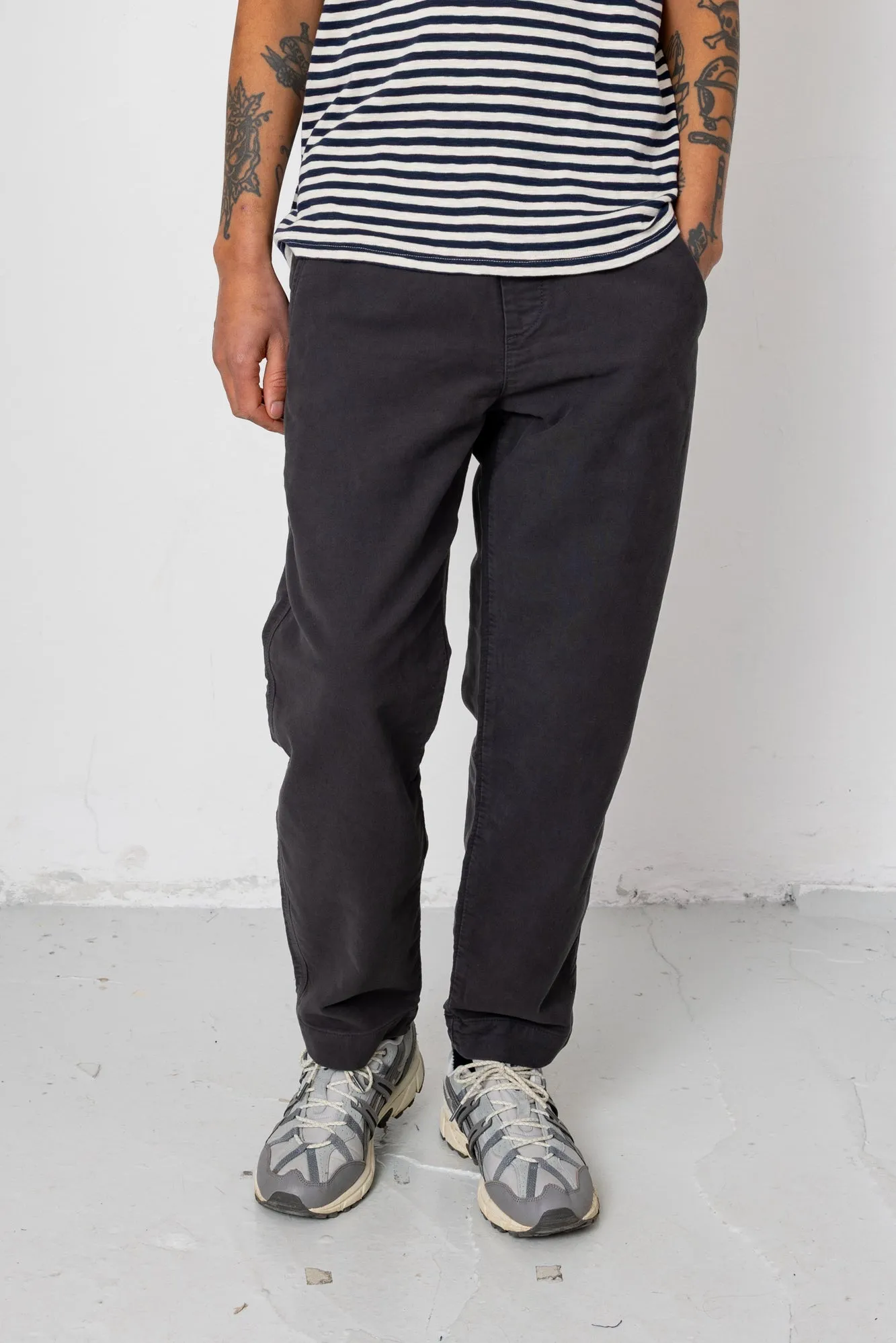 Assembly Pant - Charcoal Moleskin sold by Folk product image thumbnail 2