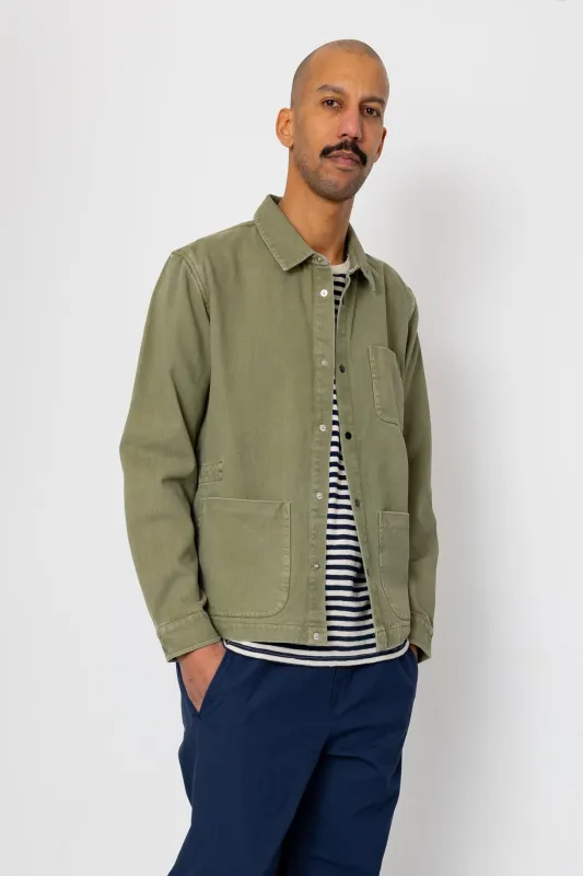 Twill Assembly Jacket - Olive sold by Folk