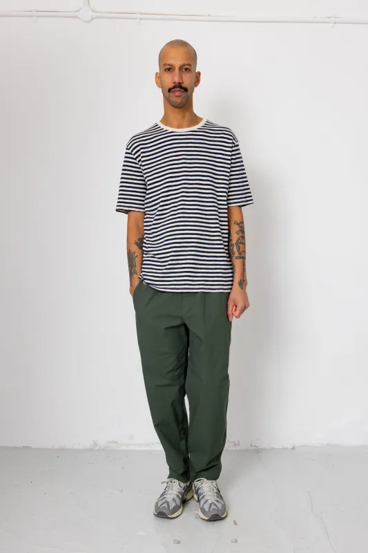 Classic Stripe T-Shirt - Ecru / Navy sold by Folk