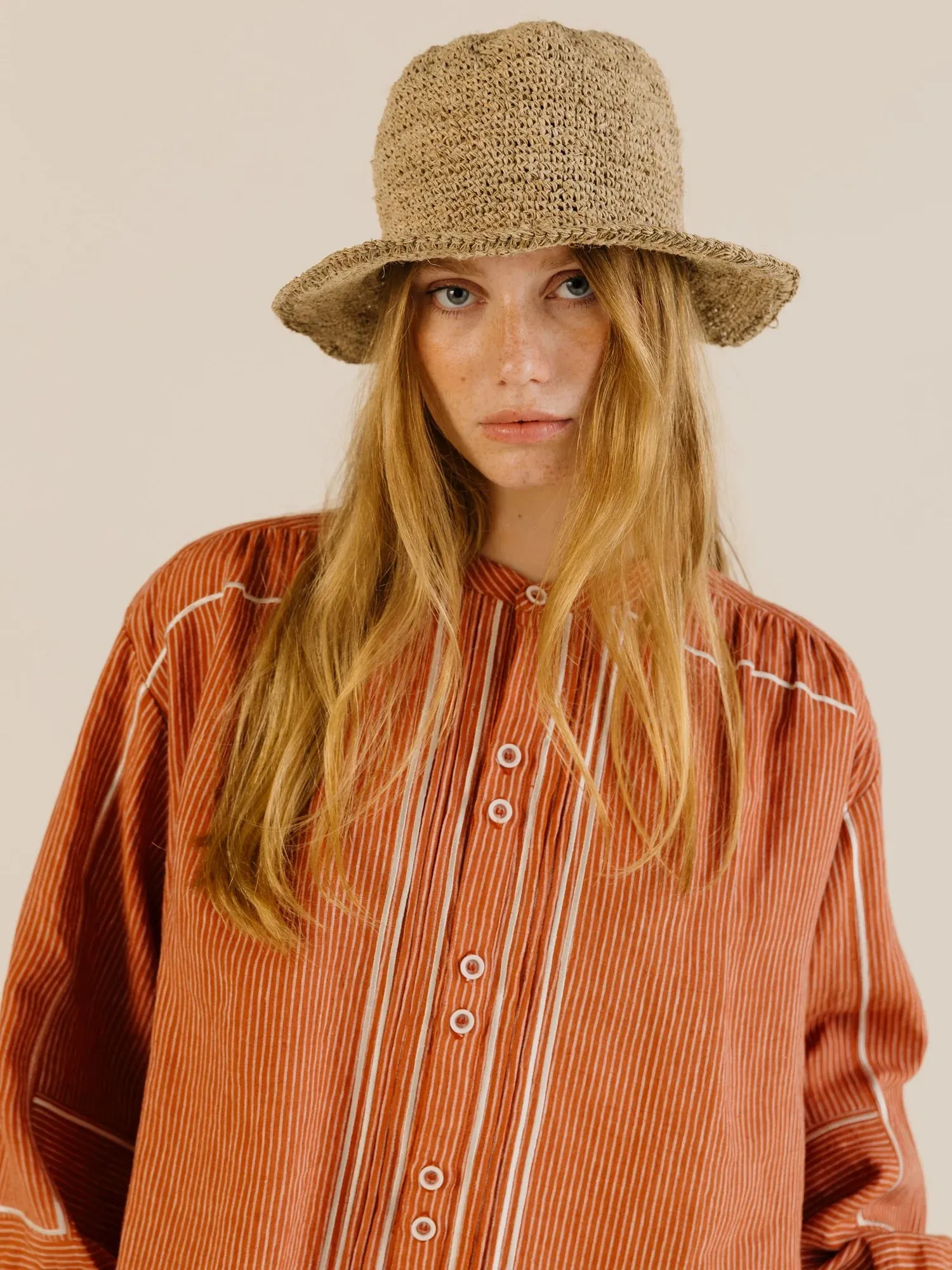 Sideline | Willow Shirt - Brick sold by Folk product image thumbnail 2