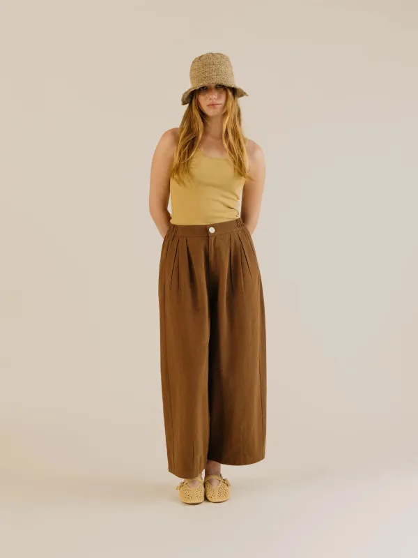 Sideline | Leila Trousers - Earth made by Folk