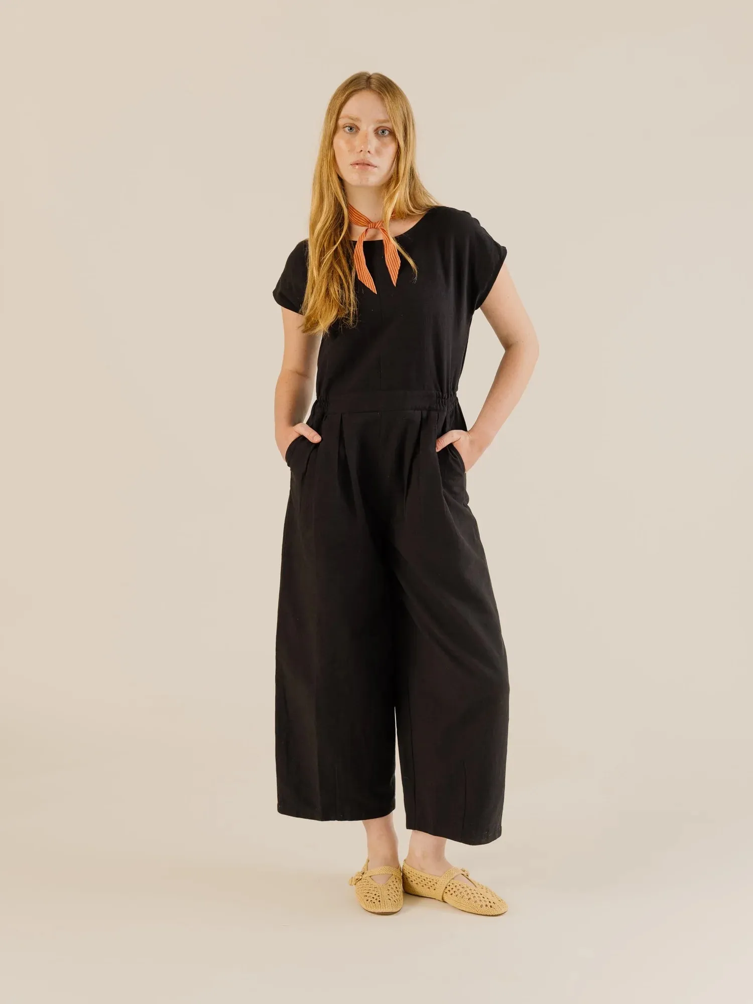 Sideline | Daisy Jumpsuit - Black sold by Folk