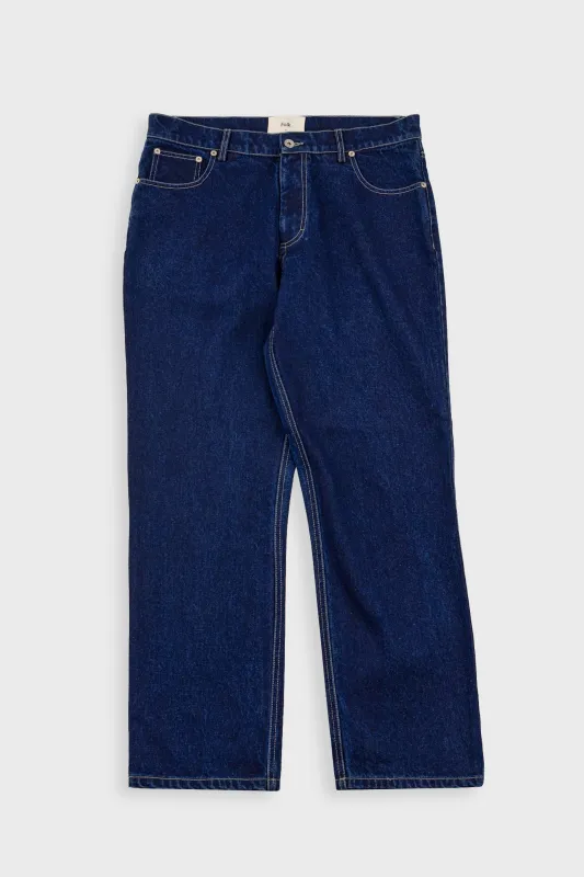 5 Pocket Jean - Enzyme Denim made by Folk