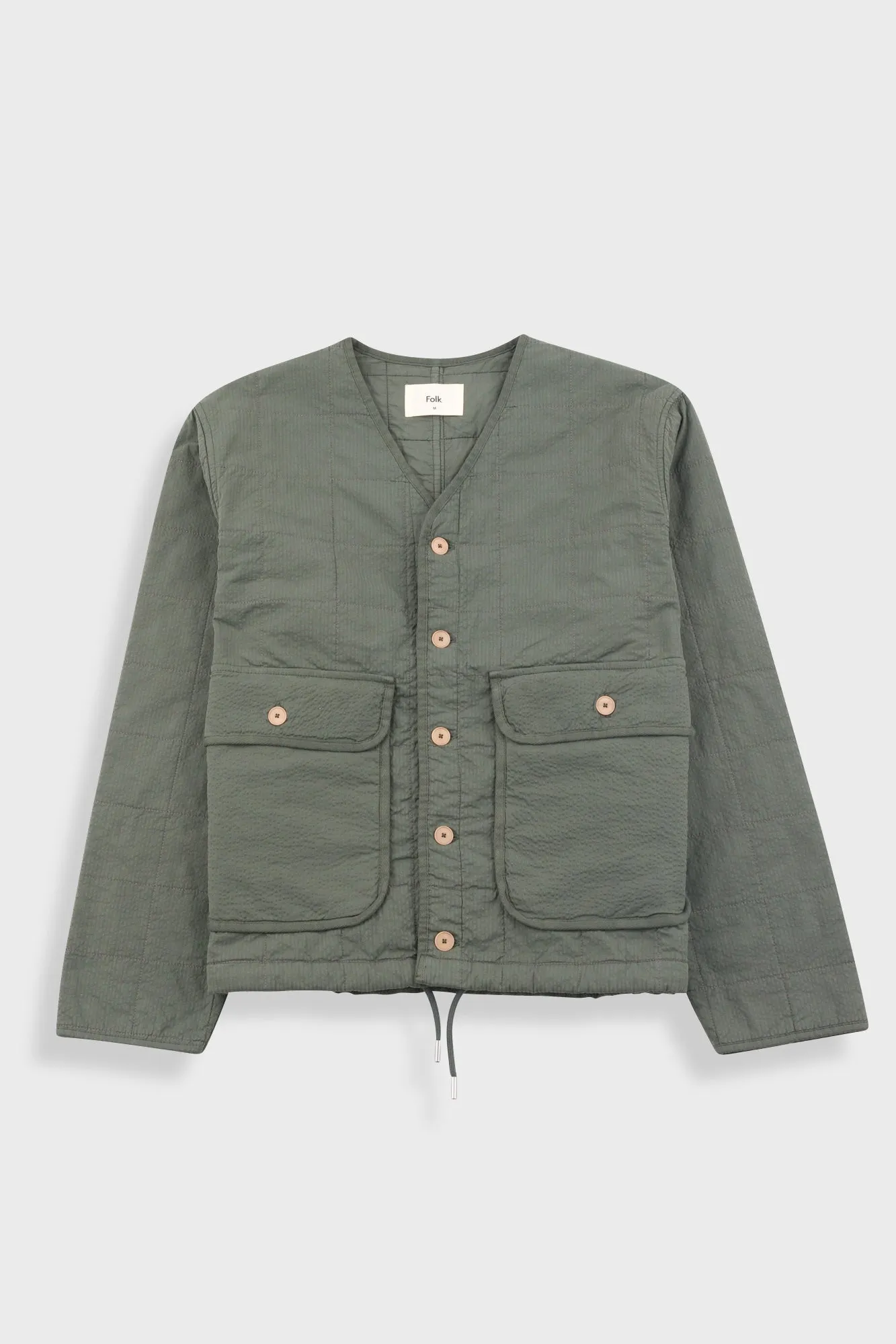 Lightweight Liner Jacket - Dark Sage sold by Folk