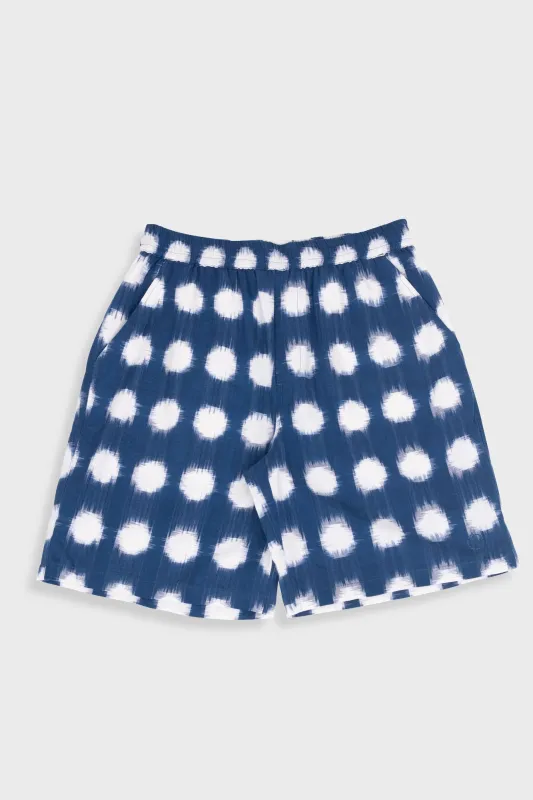 Relaxed Short - Indigo Ikat made by Folk