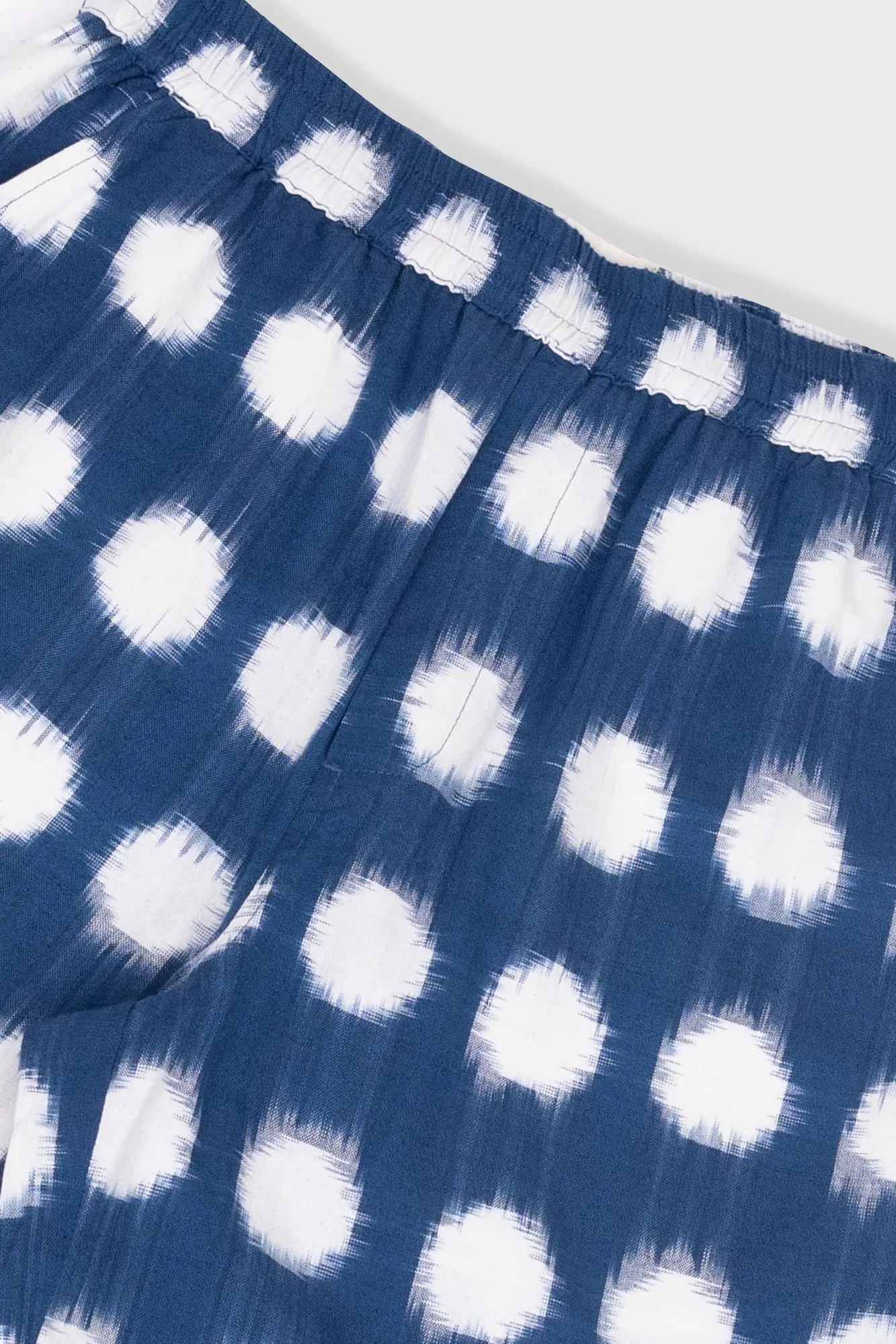 Relaxed Short - Indigo Ikat sold by Folk product image thumbnail 2
