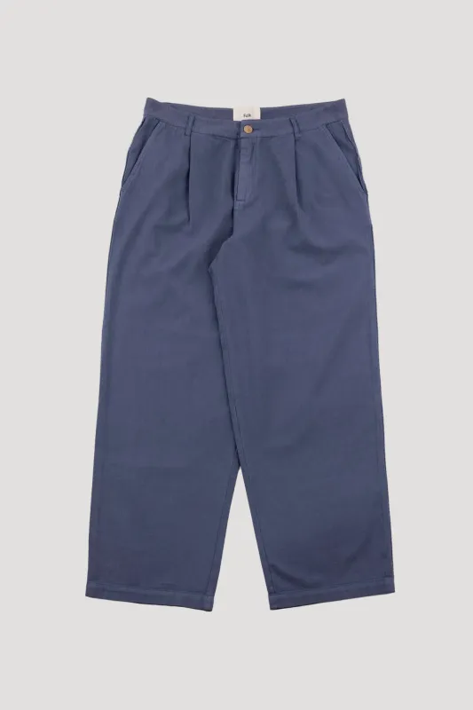 Wide Fit Trouser - Soft Blue made by Folk