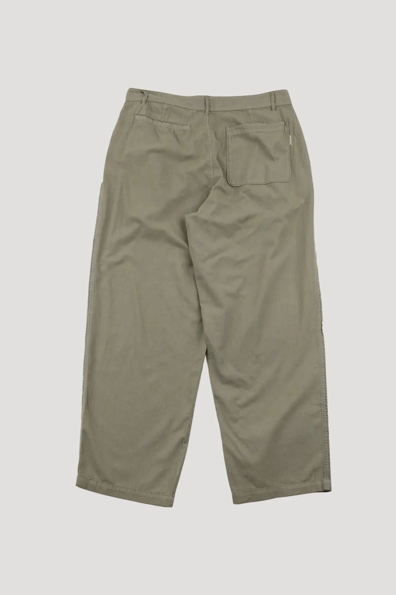Wide Fit Trouser - Sage Summer Twill sold by Folk product image thumbnail 3