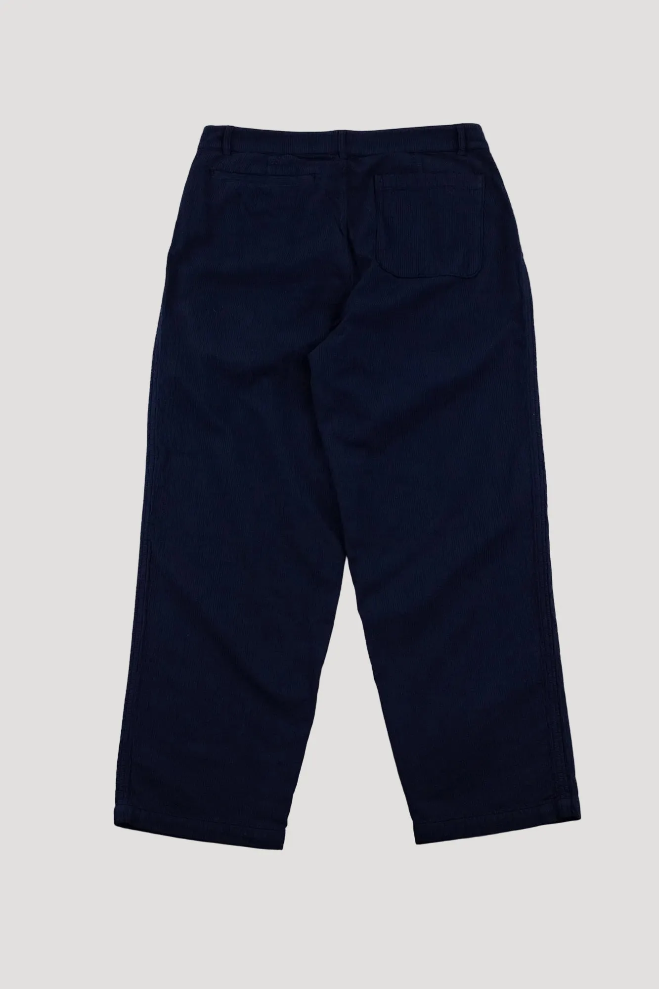 Wide Fit Trouser - Navy Topstitch sold by Folk product image thumbnail 3