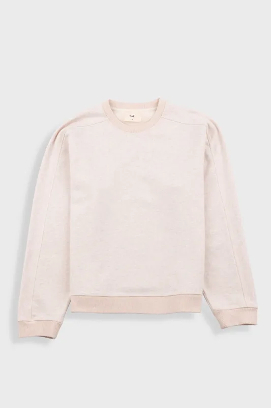 Prism Sweat - Ecru Melange made by Folk