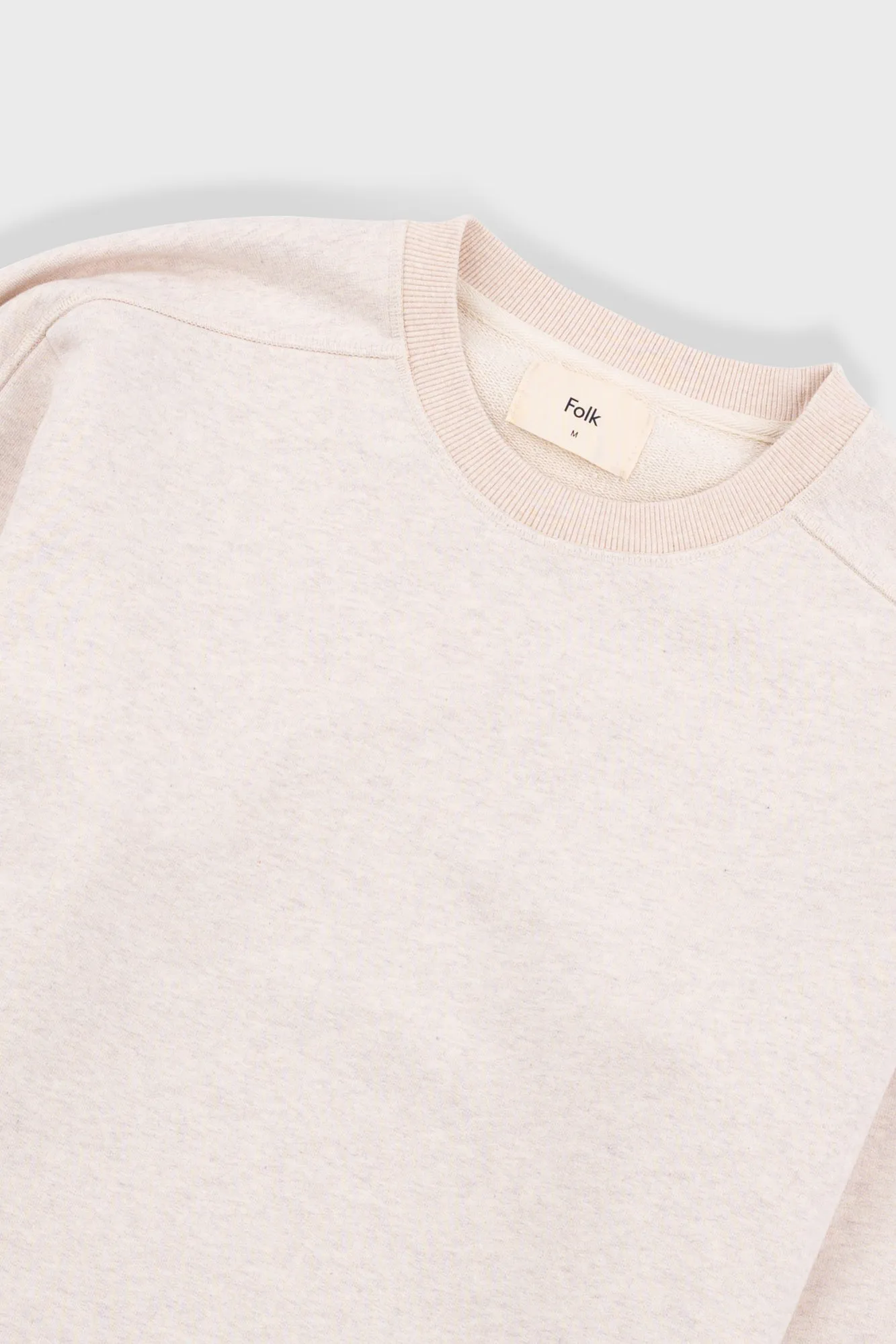 Prism Sweat - Ecru Melange sold by Folk product image thumbnail 5
