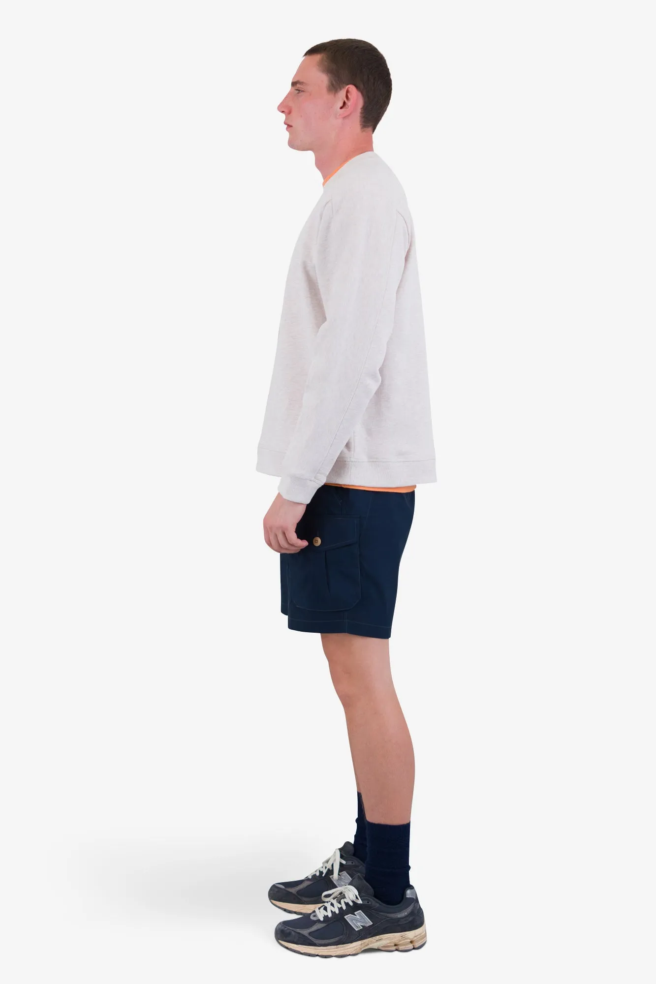 Prism Sweat - Ecru Melange sold by Folk product image thumbnail 4