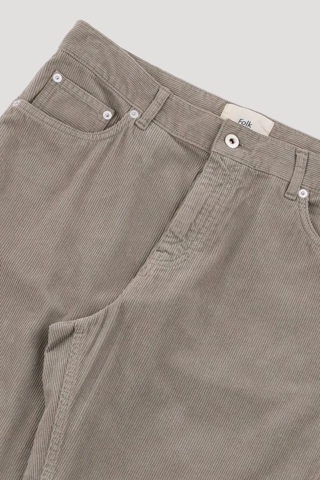 5 Pocket Trouser - Sage Cord sold by Folk product image thumbnail 2