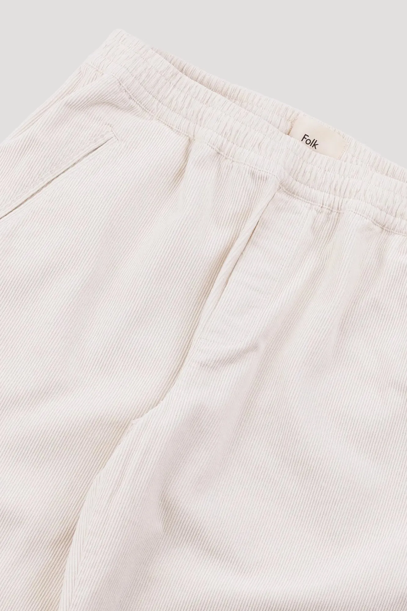 Drawcord Assembly Pant - Oat Cord sold by Folk product image thumbnail 2