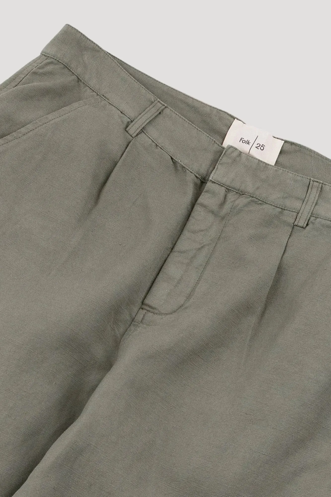 Signal Pant - Sage Hemp Canvas sold by Folk product image thumbnail 2