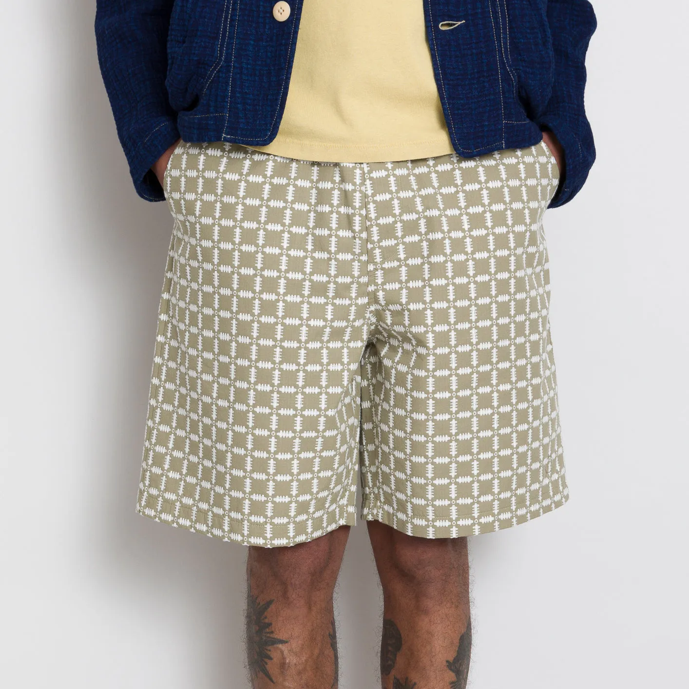 Relaxed Short - Sage Tapestry sold by Folk product image thumbnail 3