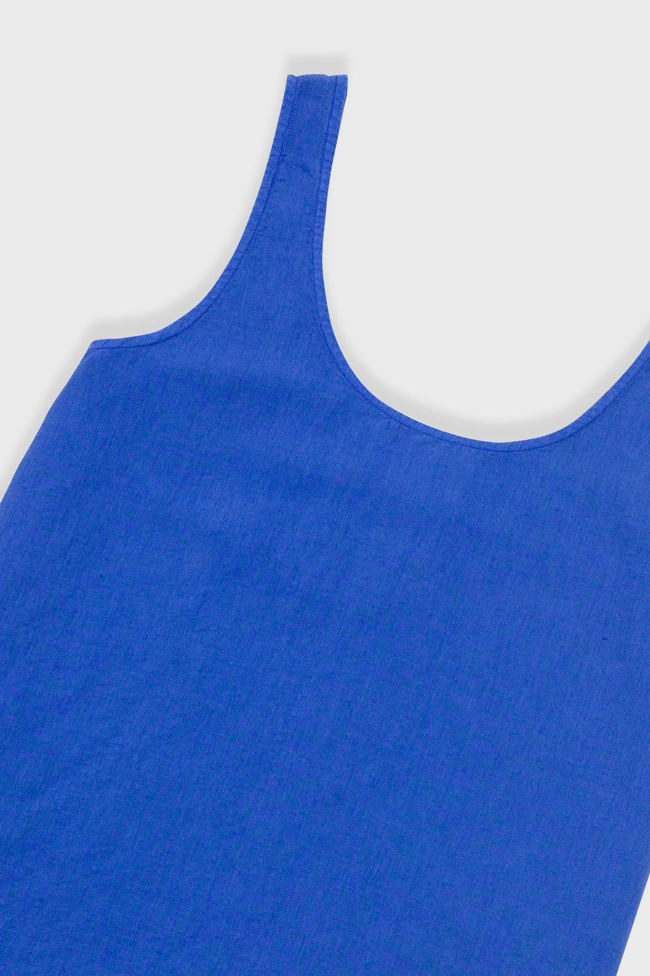 Scoop Back Vest - Washed Cobalt sold by Folk product image thumbnail 5
