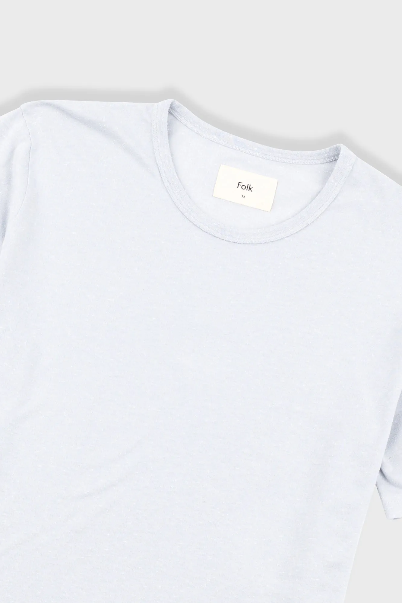 Relaxed Nep T-Shirt - Mineral Blue sold by Folk product image thumbnail 5
