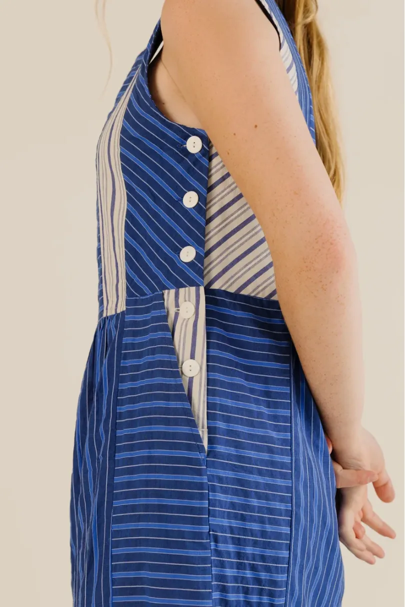 Sideline | Amee Dress - Stripe Mix sold by Folk product image thumbnail 4