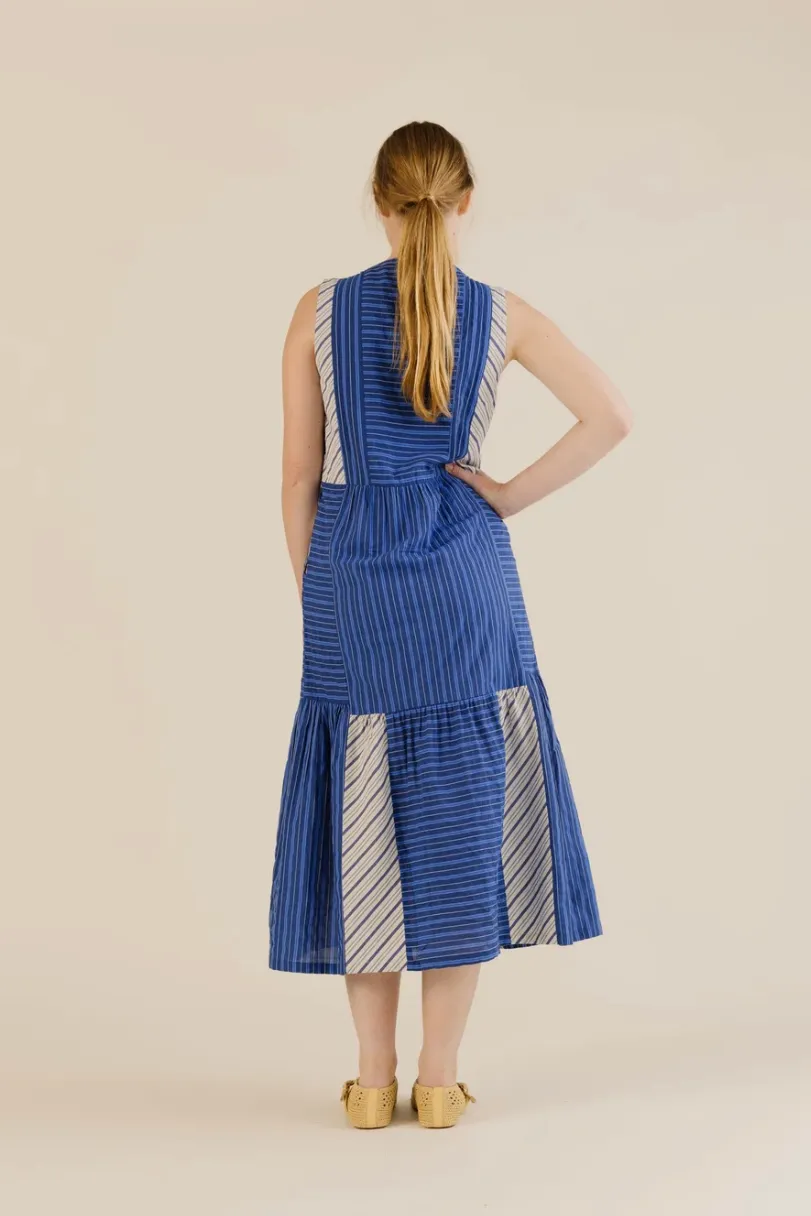 Sideline | Amee Dress - Stripe Mix sold by Folk product image thumbnail 5