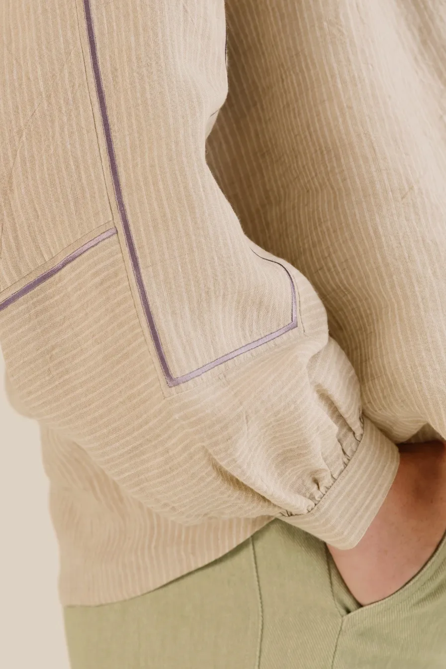 Sideline | Willow Shirt - Oat sold by Folk product image thumbnail 4