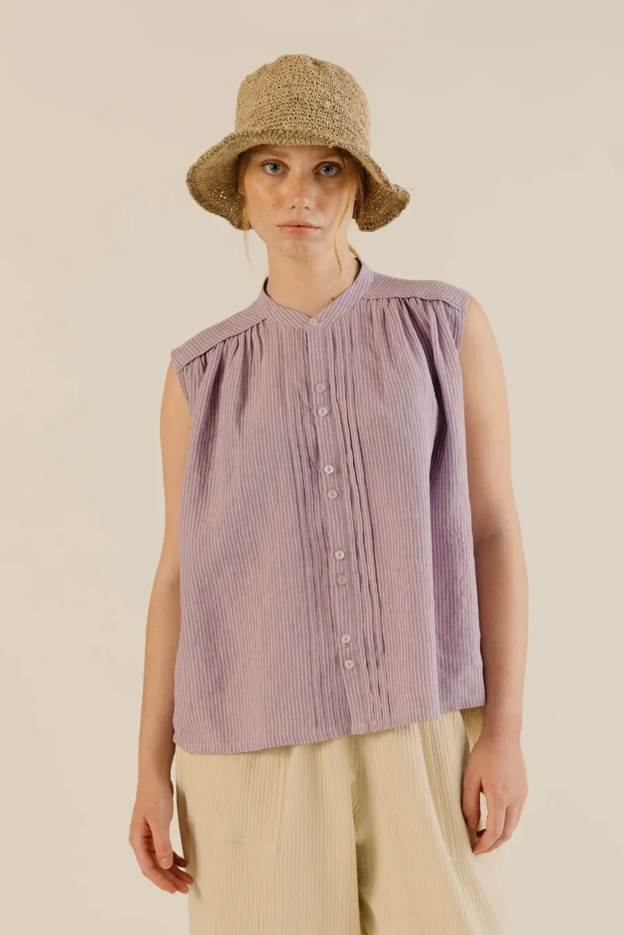 Sideline | Deli Shirt - Lilac sold by Folk product image thumbnail 2
