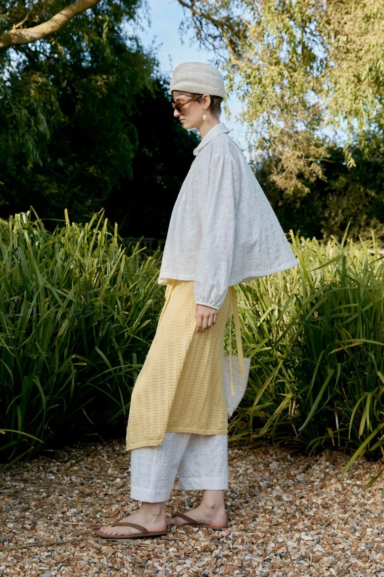 Cawley | Jessie Shirt - Ivory sold by Folk product image thumbnail 2