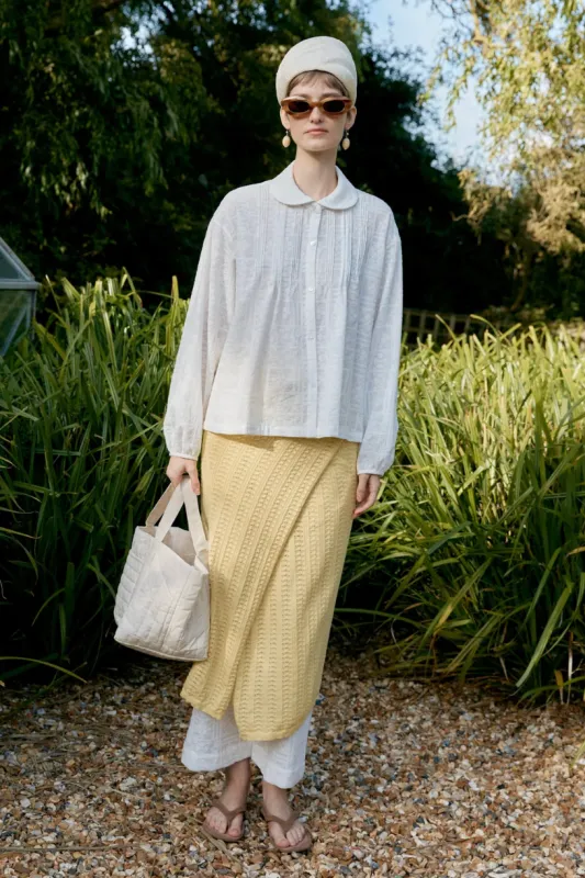 Cawley | Jessie Shirt - Ivory made by Cawley