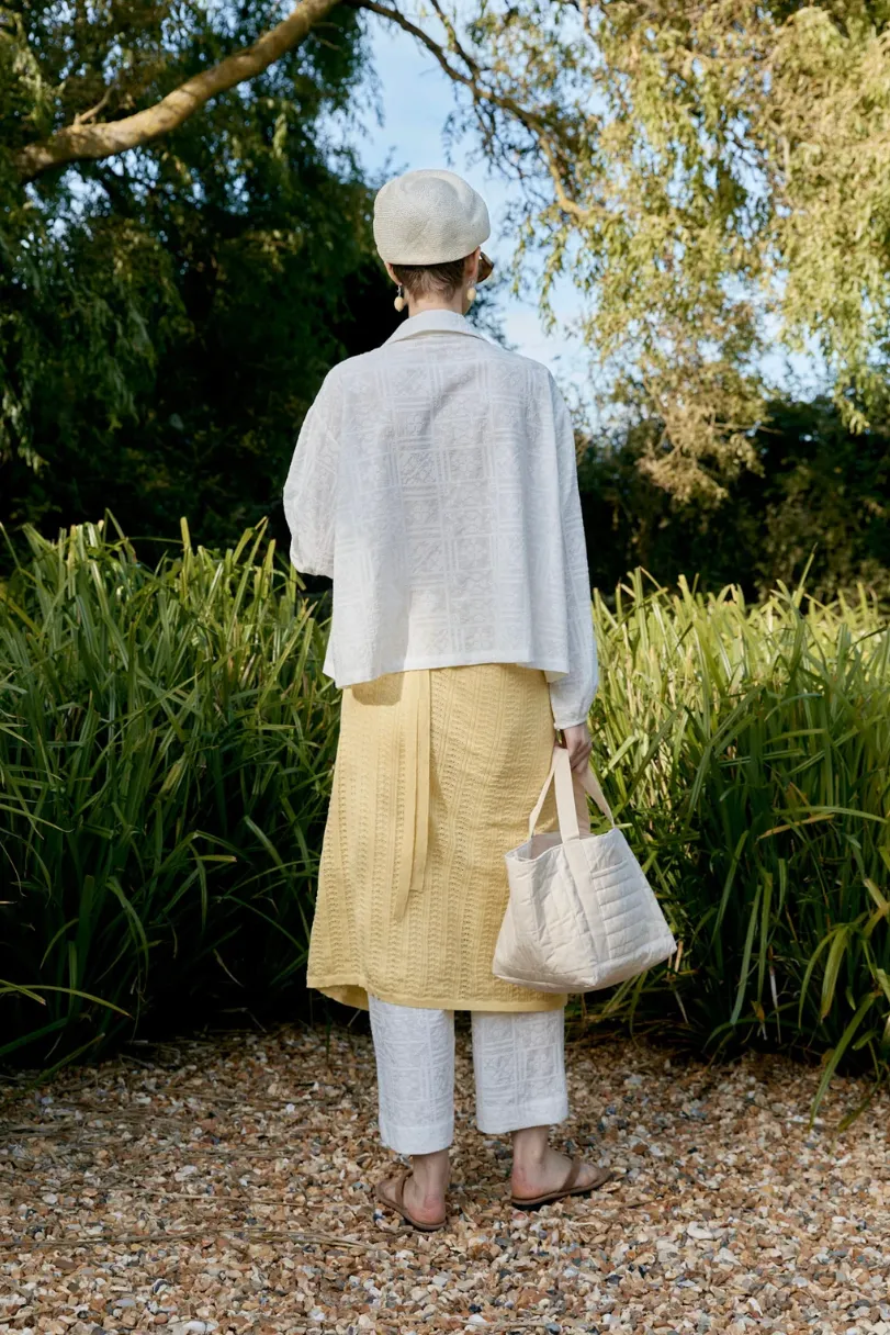 Cawley | Jessie Shirt - Ivory sold by Folk product image thumbnail 4