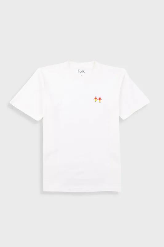 Birthday People T-Shirt - Ivory Multi made by Folk