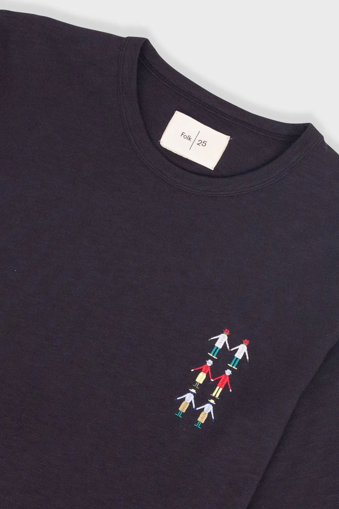 People T-Shirt - Soft Black Multi sold by Folk product image thumbnail 2