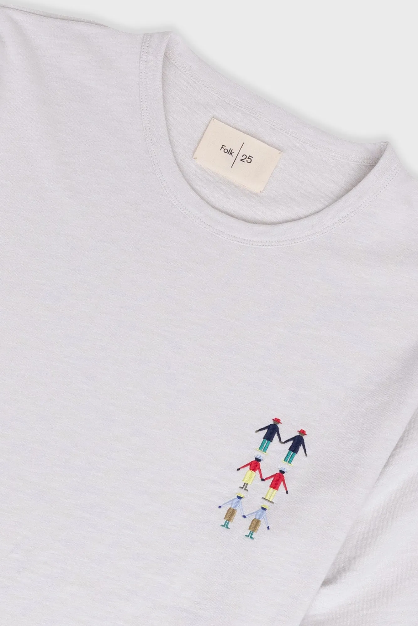 People T-Shirt - Off White Multi sold by Folk product image thumbnail 2