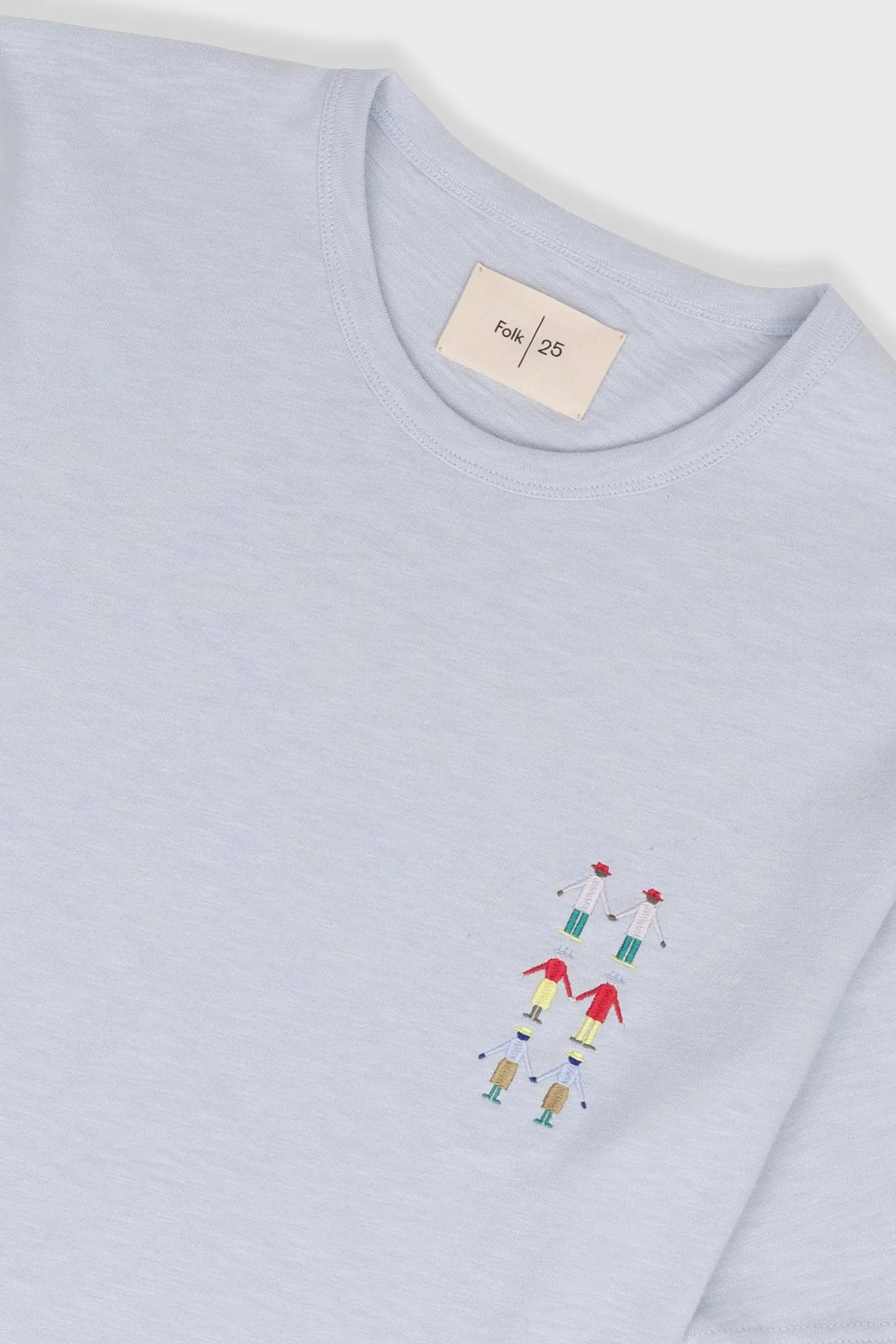 People T-Shirt - Soft Blue sold by Folk product image thumbnail 5