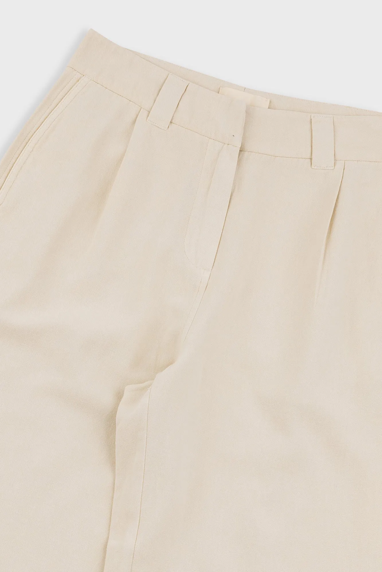 Pleated Pant - Stone Canvas sold by Folk product image thumbnail 2