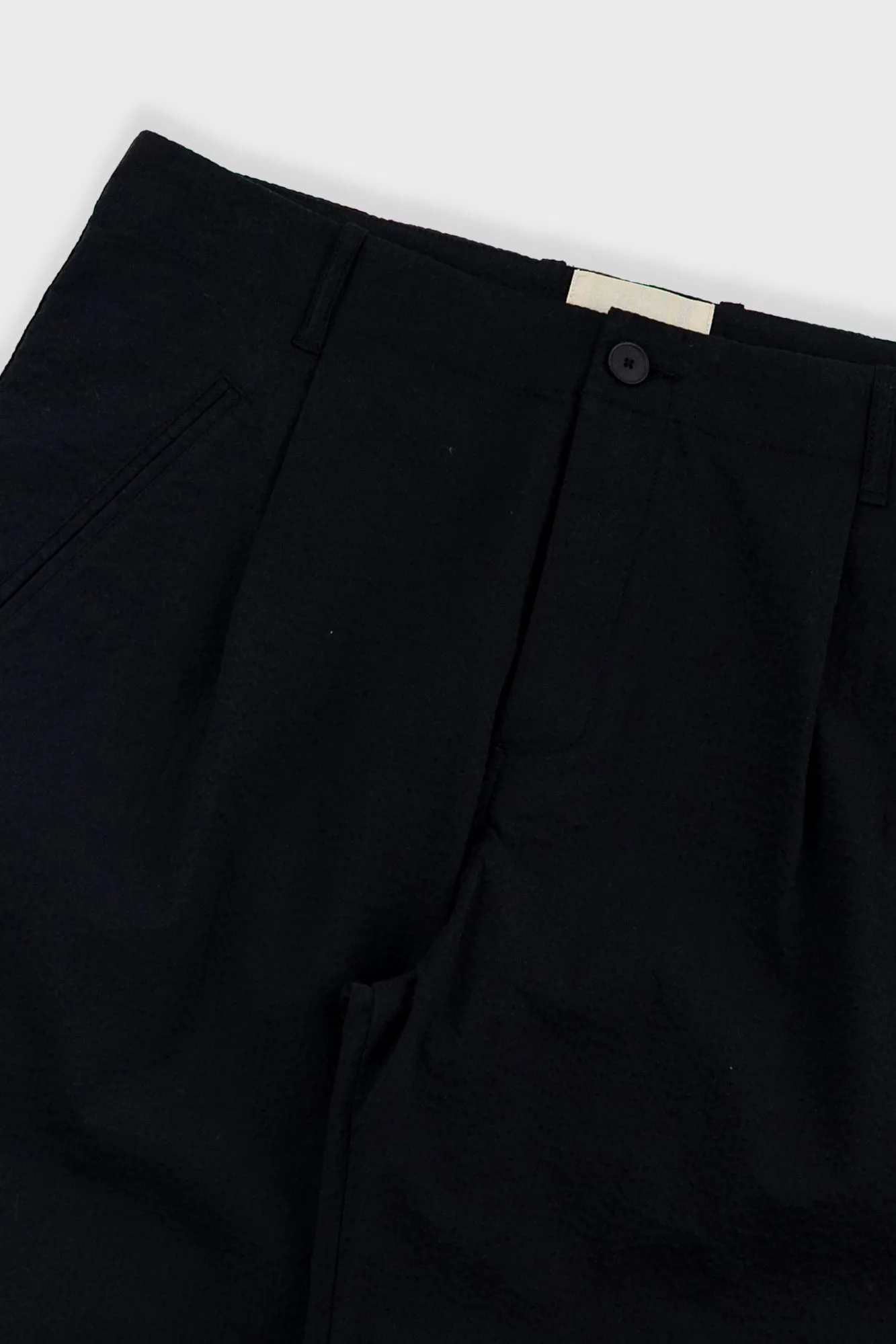 Assembly Pant - Black Seersucker sold by Folk product image thumbnail 4
